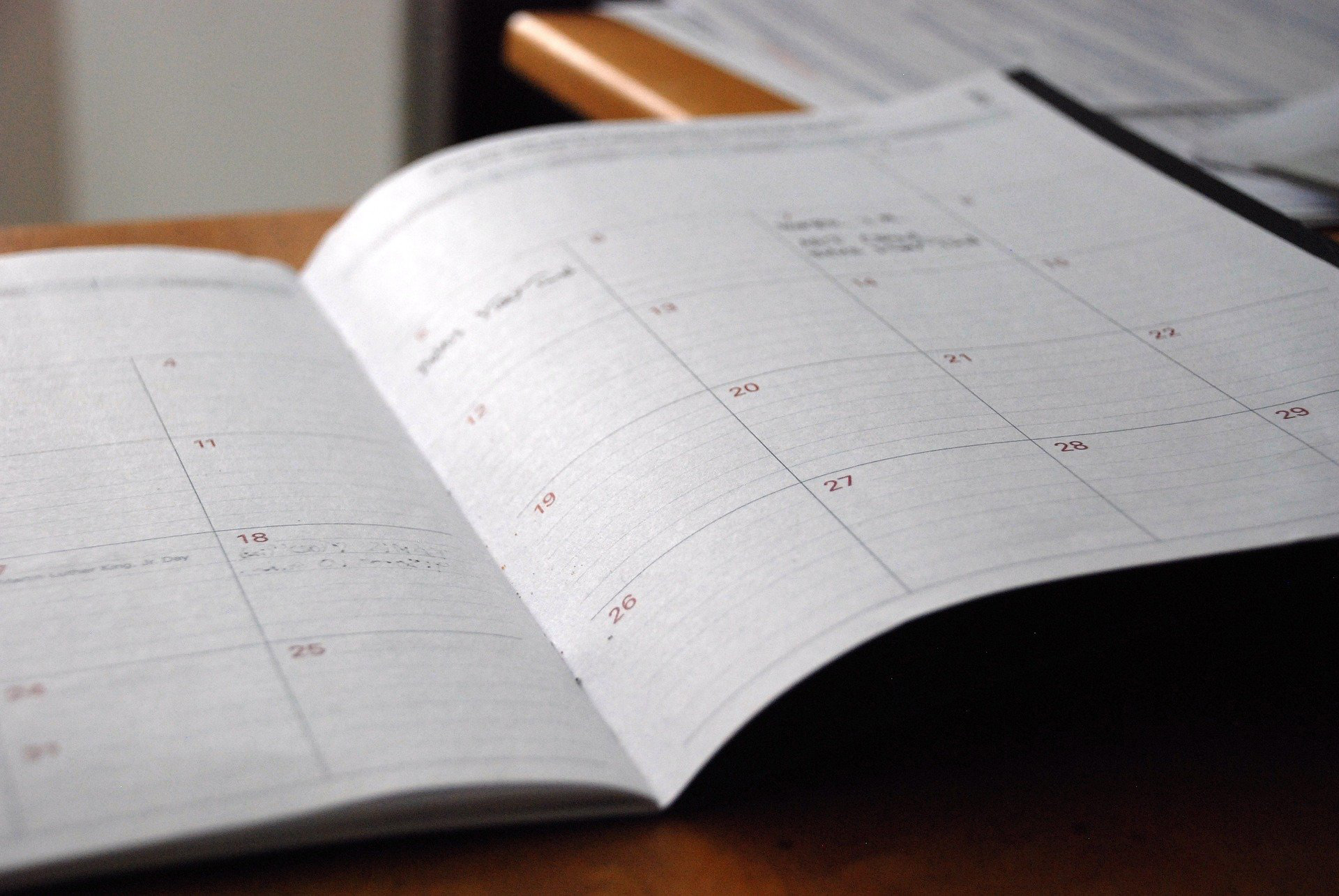 Summer Schedule