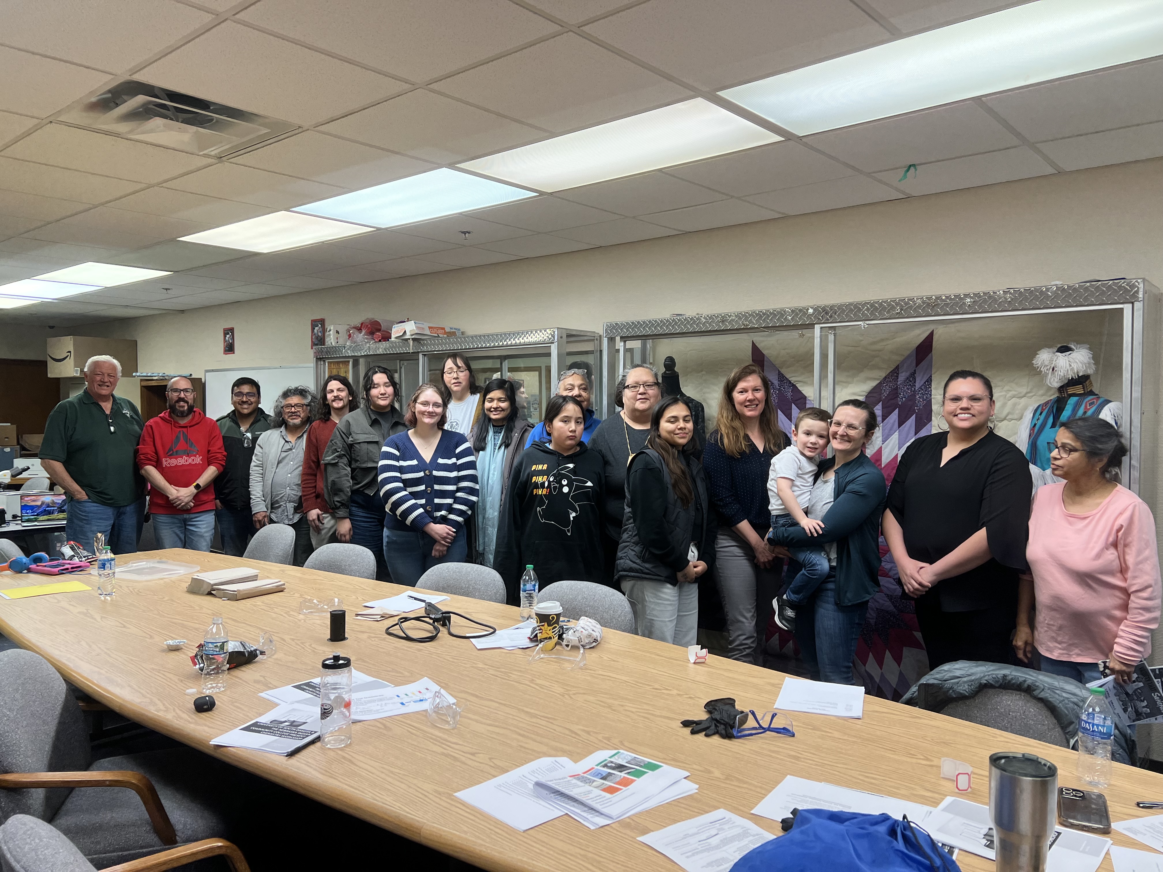NICC Science Instructors and Students at USD Collaboration