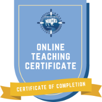Online Teaching Certificate Badge